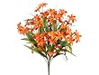 Artificial 19" Flame Orange Lily Bush - Set of 2 bushes