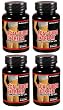 ACAI Juice Extreem -240 CAPSULES 100% PURE, 4 times MORE potent for each MG ACAI Berry Natural Nutrition, Energy and also used for Weight Loss Detox Diet 4 Bottles, 4 Months , 1300 Mg