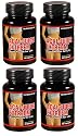 ACAI Juice Extreem -240 CAPSULES 100% PURE, 4 times MORE potent for each MG ACAI Berry Natural Nutrition, Energy 4 Bottles, 4 Months , 1300 Mg, acai juice extreme