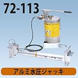水圧サポート アルミ水圧ジャッキ 標準型 72-113 ホーシン