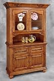 Hutch and Buffet 49519 Series Koa Finish