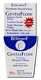 Image Eco-Dent: Premium Gentle Dental Floss, Mint, 100 Yards