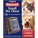 Pet Supplies : Pet Door with Security Panel - Small Brown