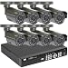 Q-See QS408-811-5 8 Channel H.264 DVR with 8 Indoor/Outdoor Cameras with 500 GB Hard Drive