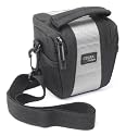 DURAGADGET Shoulder holster / telescopic style / Top-loader case / bag / for digital SLR camera Compatible with Nikon Coolpix D200 / D300 / D80 / D40x / D40 / P80 / D700 / P80 / D90 / D60 / D5000 / P90 / D3000 / D300s / P90 / P80 / D3S /P80 / D60 / D90 / D3x / D40 / D60 / D 80 / Nikonos V / F 75 f75 / F6 / F 80 QD Silver /