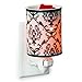 Candle Warmer-Damask Procelain Pluggable Fragrance Warmer