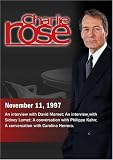 DVD : Charlie Rose with David Mamet; Sidney Lumet; Philippe Kahn; Carolina Herrera & Adrianna Herrera (November 11, 1997)