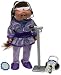 Cabbage Patch Kids Mini Dolls - Pop Stars Collection - African American Girl in Glam Skirt