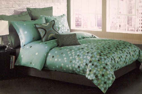 Angela Adams Waterfall 300T Cotton King Duvet Cover Set Blues/Browns