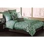 Angela Adams Waterfall 300T Cotton Full/Queen Duvet Cover Set Blues/Browns