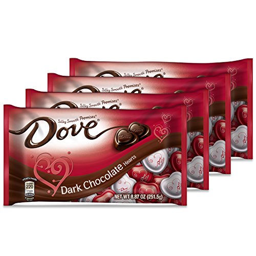 Dove Valentine's Heart Promises, Dark Chocolate, 8.87Ounce Packages