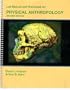 Lab Manual and Workbook for Physical Anthropology