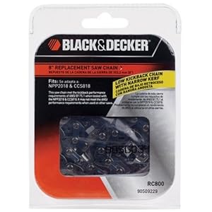 Black & Decker RC800 8-Inch Saw Chain for CCS818, and NPP2018