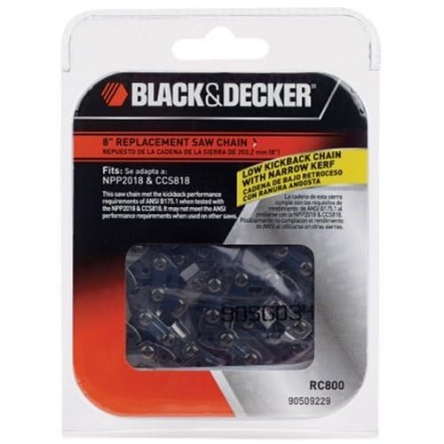 Black & Decker RC800 8-Inch Saw Chain for CCS818, and NPP2018 Black & Decker RC800 8-Inch Saw Chain for CCS818, and NPP2018