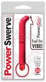 PowerBullet Power Swerve G-Stimulator Red 19 Cm X 2.5 Cm 3-Speed Wireless Waterproof