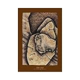 Bison Fragment Poster Print