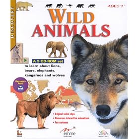 Wild Animals (5 cd-rom set)