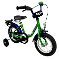 Kinderfahrrad 12" Zoll (=30,5cm) SPLAAASH gr�n blau