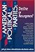 Book American Political Parties: Decline or Resurgence?