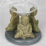 3 Buddha Stone Aroma Lamp - Free shipping