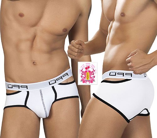 PPU Side Cut-Out Detail Brief Sexy Men's Underwear 
