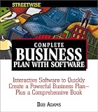 Streetwise Complete Business Plan With Software: Interactive Software to Quickly Create a Powerful Business Plan Plus a Comprehensive Book (Adams Streetwise Series)