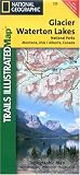Glacier, Waterton Lakes National Parks, Montana, USA/Alberta, Canada: Trails Illustrated Maps