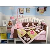 13 Piece Delightful Garden Baby Crib Nursery Bedding Set