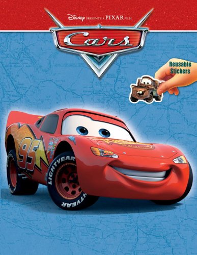 Books: Cars Reusable Sticker Book  Cars Movie Tie in   Reusable Sticker Book 