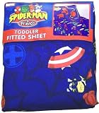 Spiderman & Friends Fitted Toddler Sheet