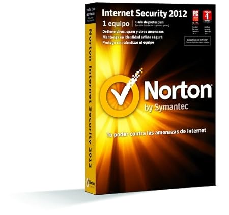 Norton Internet Security 2012 1 usuario 1 licencia