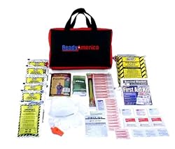 Quakehold! 70080 Grab-n-Go Emergency Kit, 1-Person 3-Day Bag
