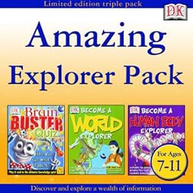 Amazing Explorer Pack (Brain Buster Quiz, Become a World Explorer, Become a Human Body Explorer)