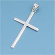 Sterling Silver Pendant - Cross - 31mm Pendant Height