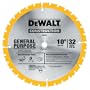 DEWALT DW3103 Series 20 10-Inch 32 Tooth ATB Thin Kerf General Purpose Saw Blade with 5/8-Inch Arbor