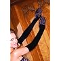 Satin Opera Gloves Dress Evening Accessory Black White or Red 23" Long