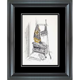 Boston Bruins Framed Art Jersey Lithograph Print