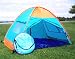 BEAUTIFUL POP UP FAMILY CABANA TENT SUN WIND SHELTER BEACH TENT