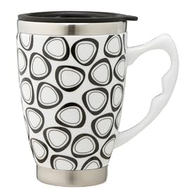 Ceramic & Stainless Steel Insulated Mug - Flint