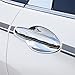 Kust ls3967w Door Exterior Handle Konb Trims Intelligent Style with 3 Keys Holes,Pack of 4 Pieces of Chrome Plating Material Trims Fit for 2015/16 Honda Crv)