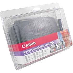 Canon 1611B002 MiniDV Camcorder Starter Kit for ZR and Elura Series Camcorders (SC-A60... by Canon