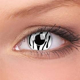New Colour View Crazy Fashion Eye Lenses Crazy Zebra