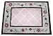 Kids Line Julia Rug, Pink/Maroon