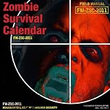 Zombie Survival Guide 12-Month 2011 Wall Calendar - 12x12