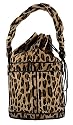 Fendi Handbags (Leopard) 8BR555 Pony Hair Leather Large Palazzo Bag