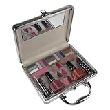 The Color Workshop Beauty Essentials Train Case Makeup Set