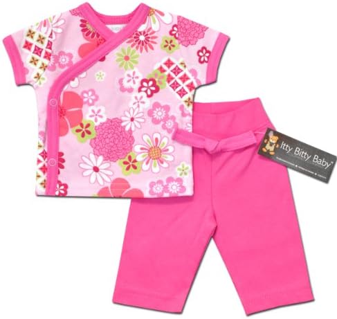 Oriental Floral Side Snap Set - Tiny &amp; Preemie (Preemie 4-7lbs)