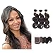 Eayon Hair®Top Quality 100% Raw Virgin Peruvian Human Hair With Lace Closure (4*4) Body Wave Natural Color