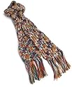 Threads Women's Chunky Knit Multi Color Scarf