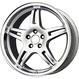Voxx Wheels MG-3 Silver Wheel with Machined Lip (16x7